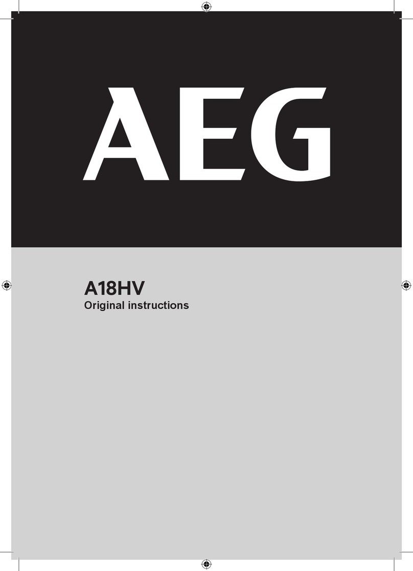 AEG A18HV Original instructions