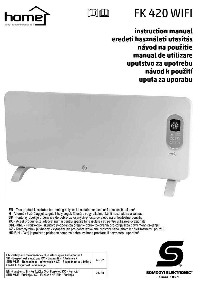 Somogyi home FK 420 WIFI instruction manual