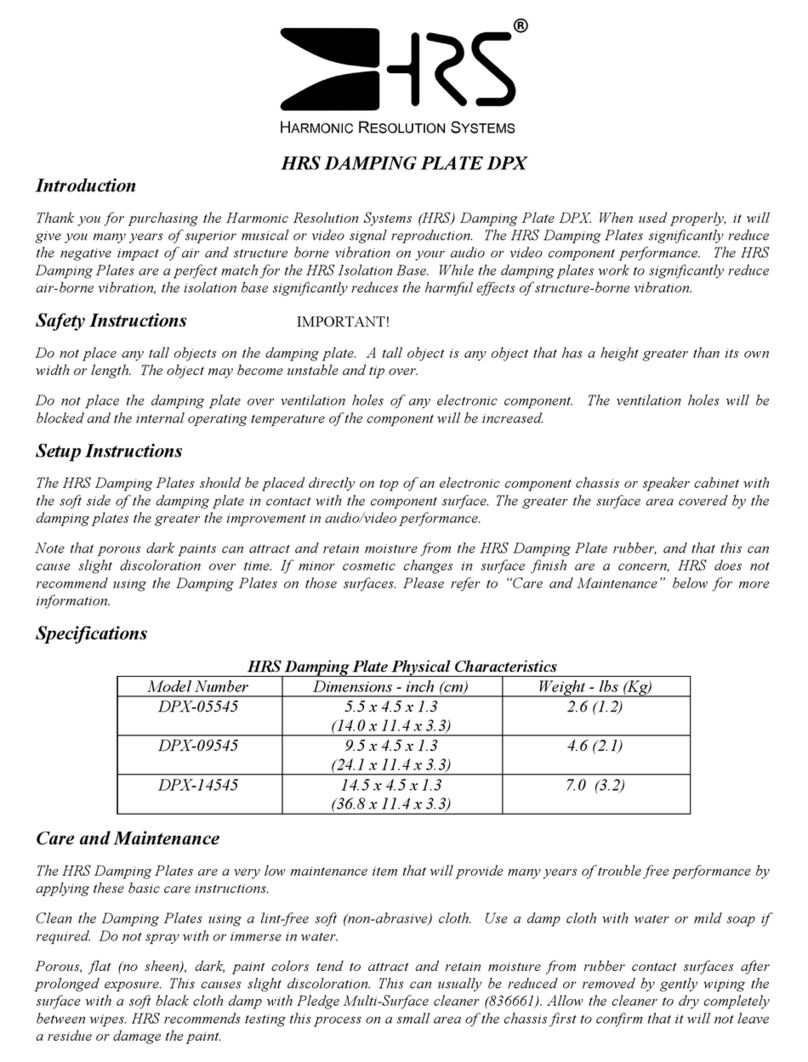HRS DPX manual