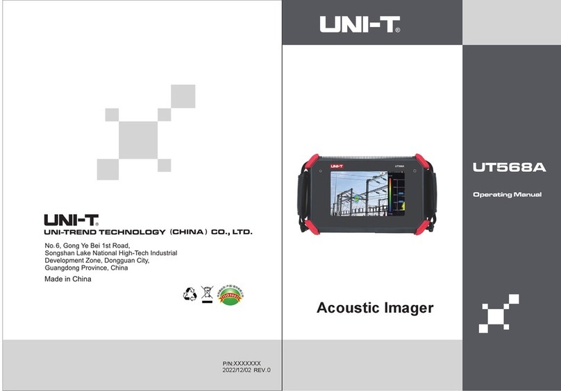 Unit UT568A operating manual