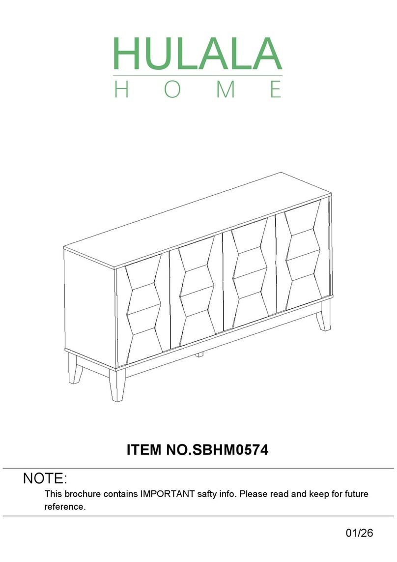 HULALA HOME SBHM0574 User manual HULALA HOME SBHM0574 User manual