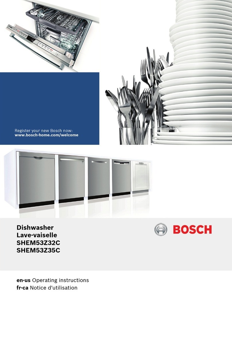 Bosch SHEM53Z32C User manual