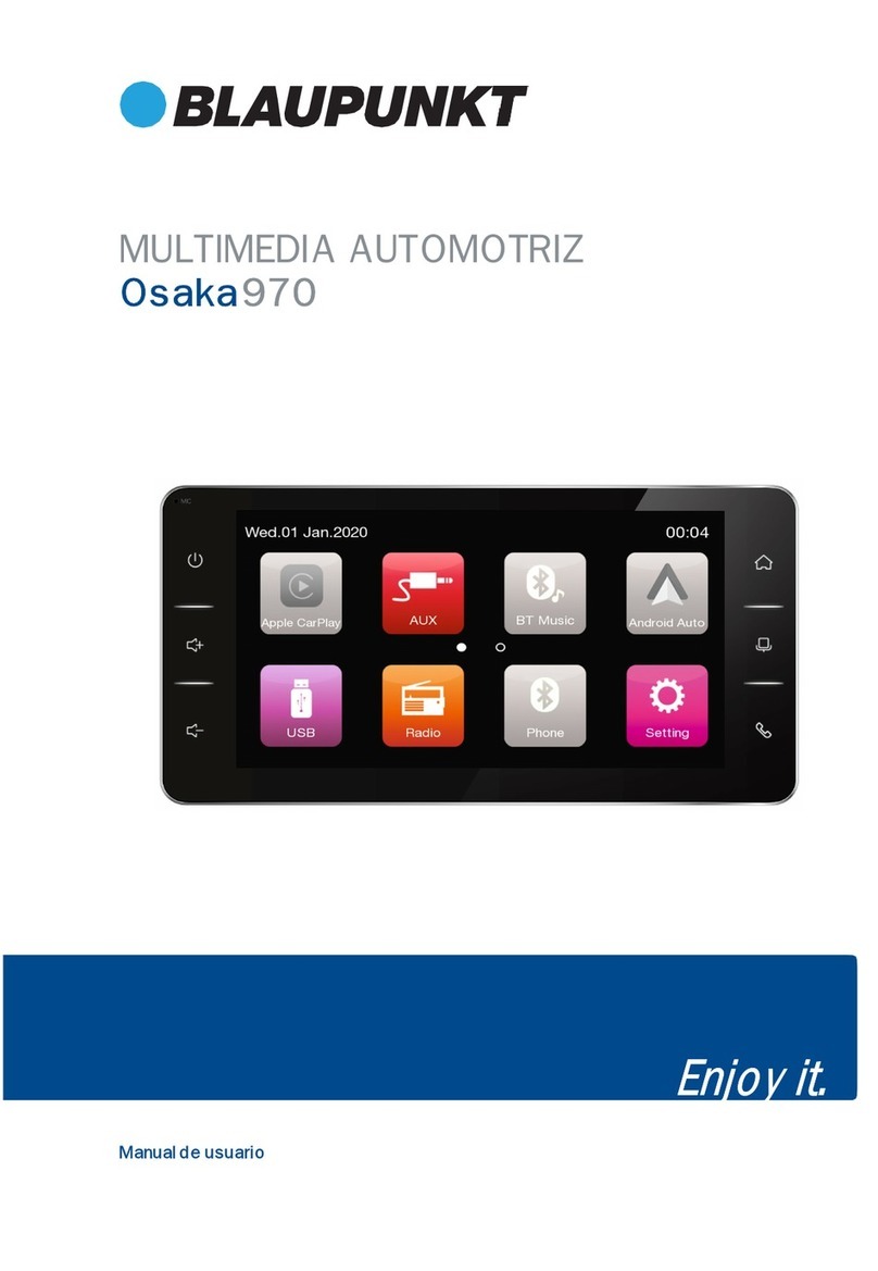 Blaupunkt Osaka 970 User manual