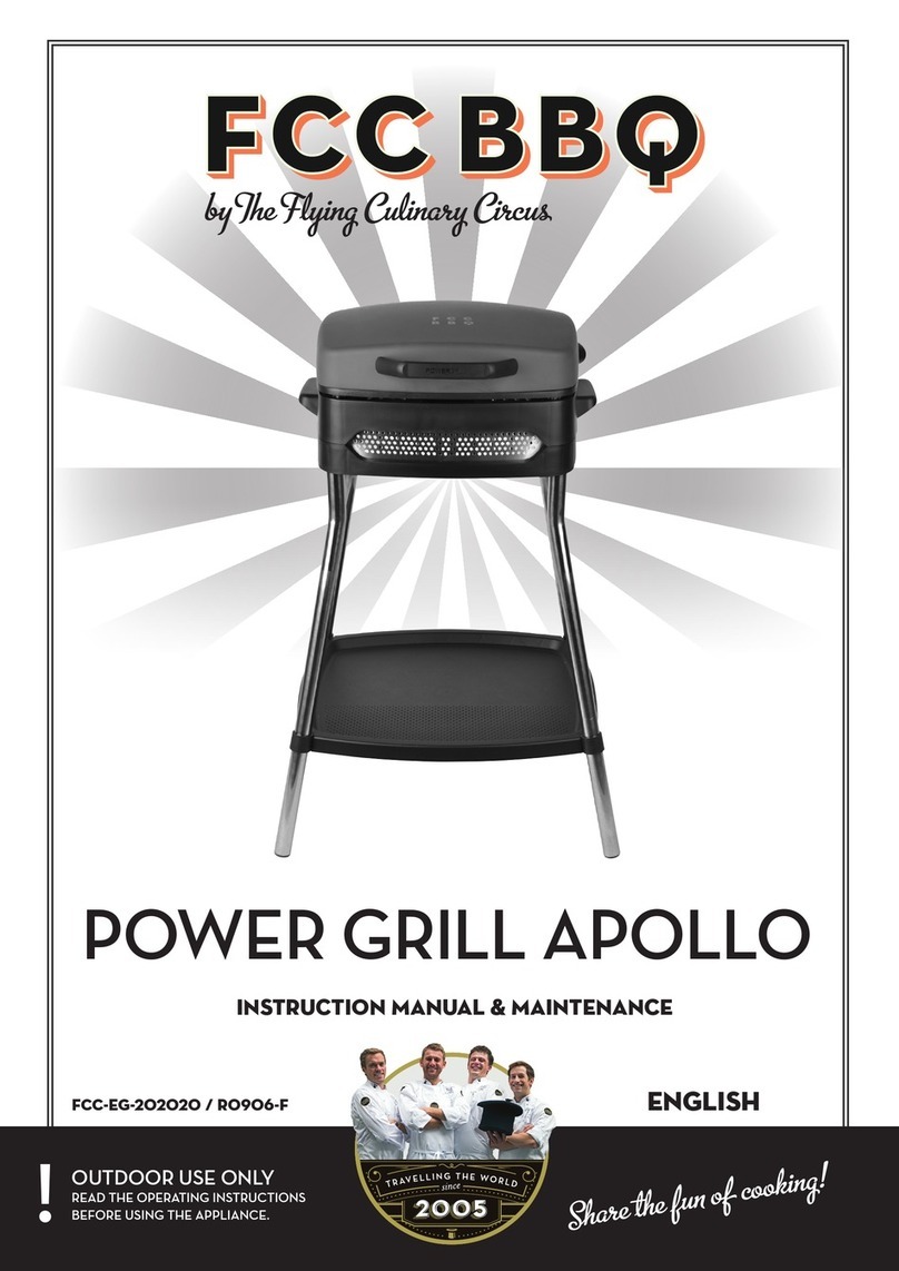 The Flying Culinary Circus FCC BBQ APOLLO FCC-EG-202020 Guide