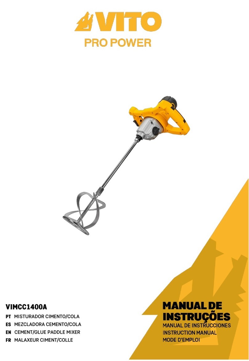VITO PRO POWER VIMCC1400A instruction manual