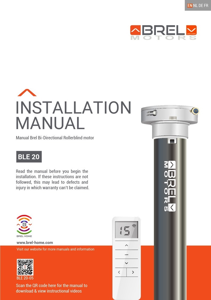 brel-motors BLE 20 User manual