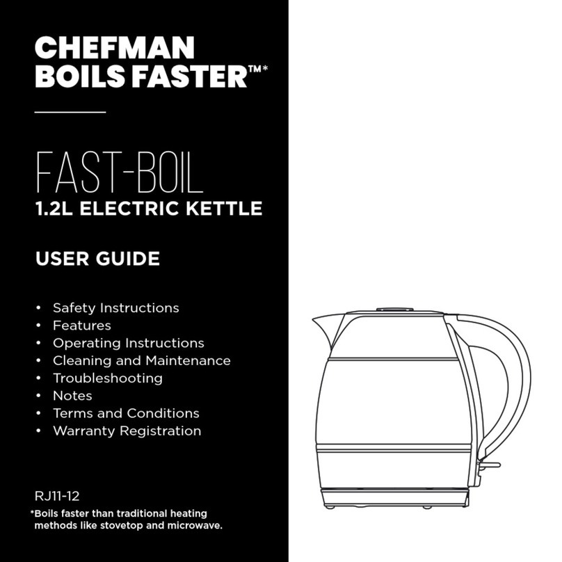 Chefman RJ25-C User manual