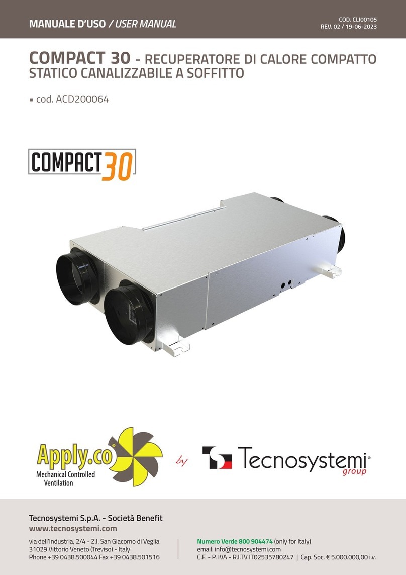 Tecnosystemi COMPACT 30 User manual