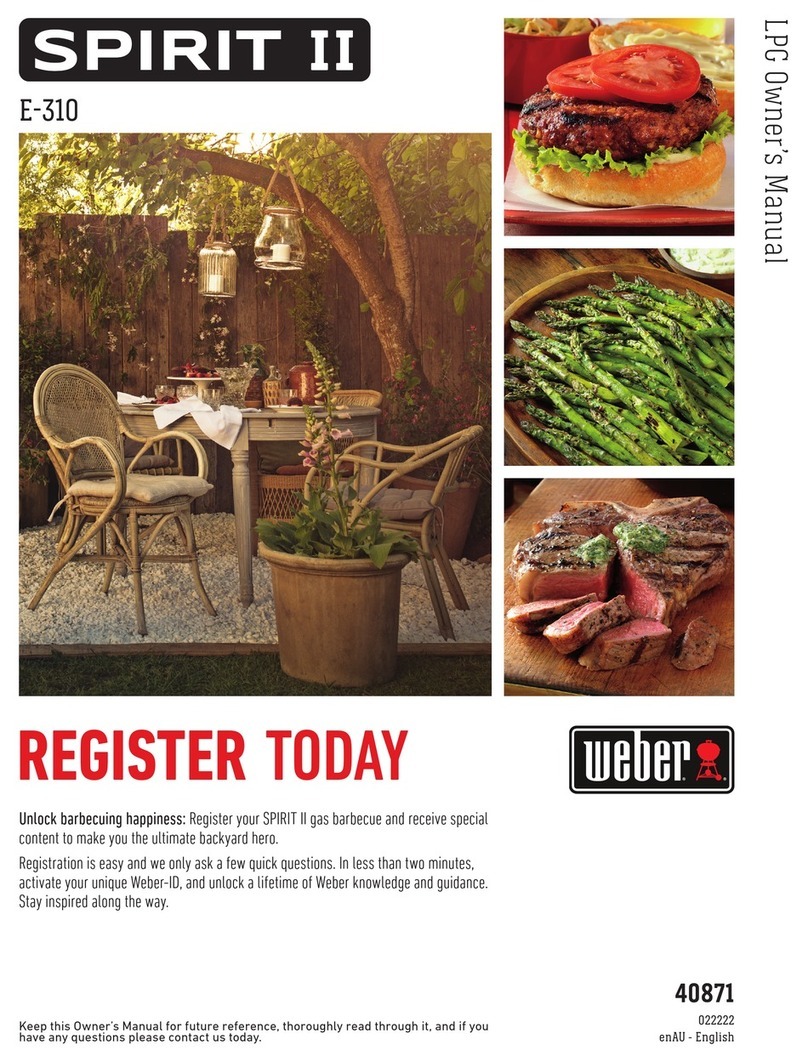 Weber 40871 User manual