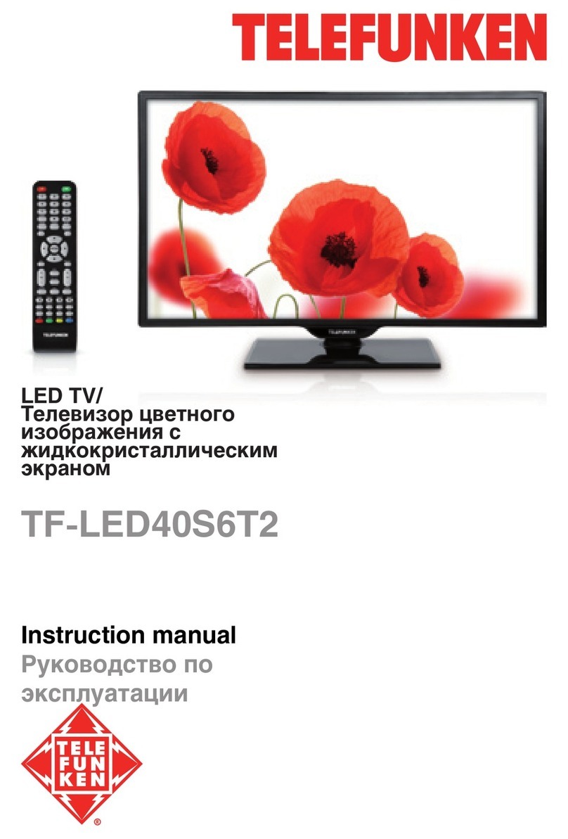 Telefunken TF-LED40S6T2 User manual