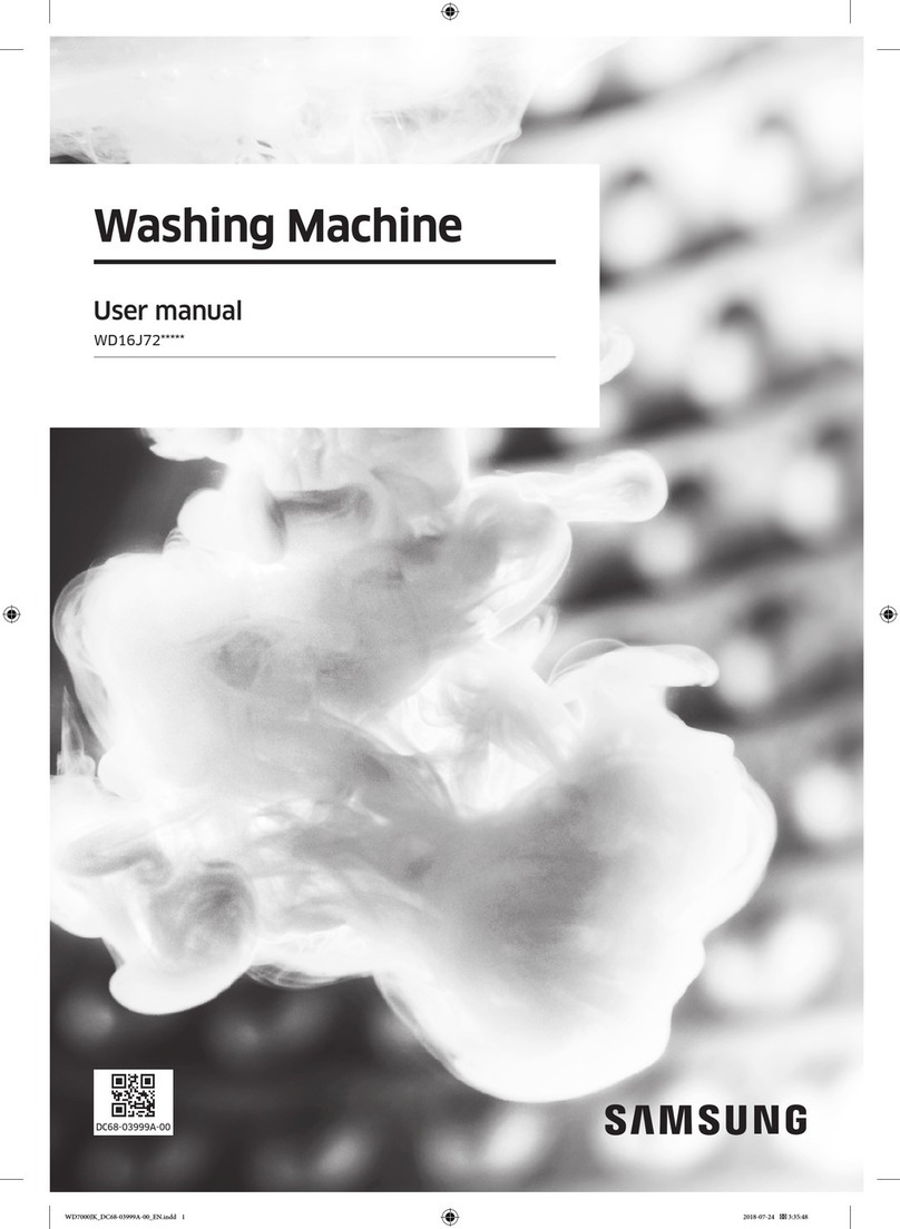 Samsung WD16J72 Series user manual