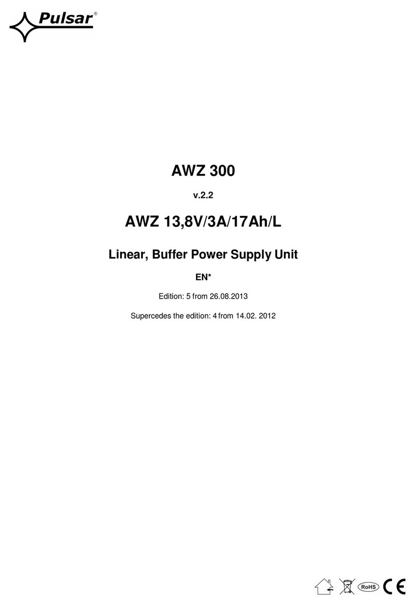 Pulsar AWZ 300 User manual