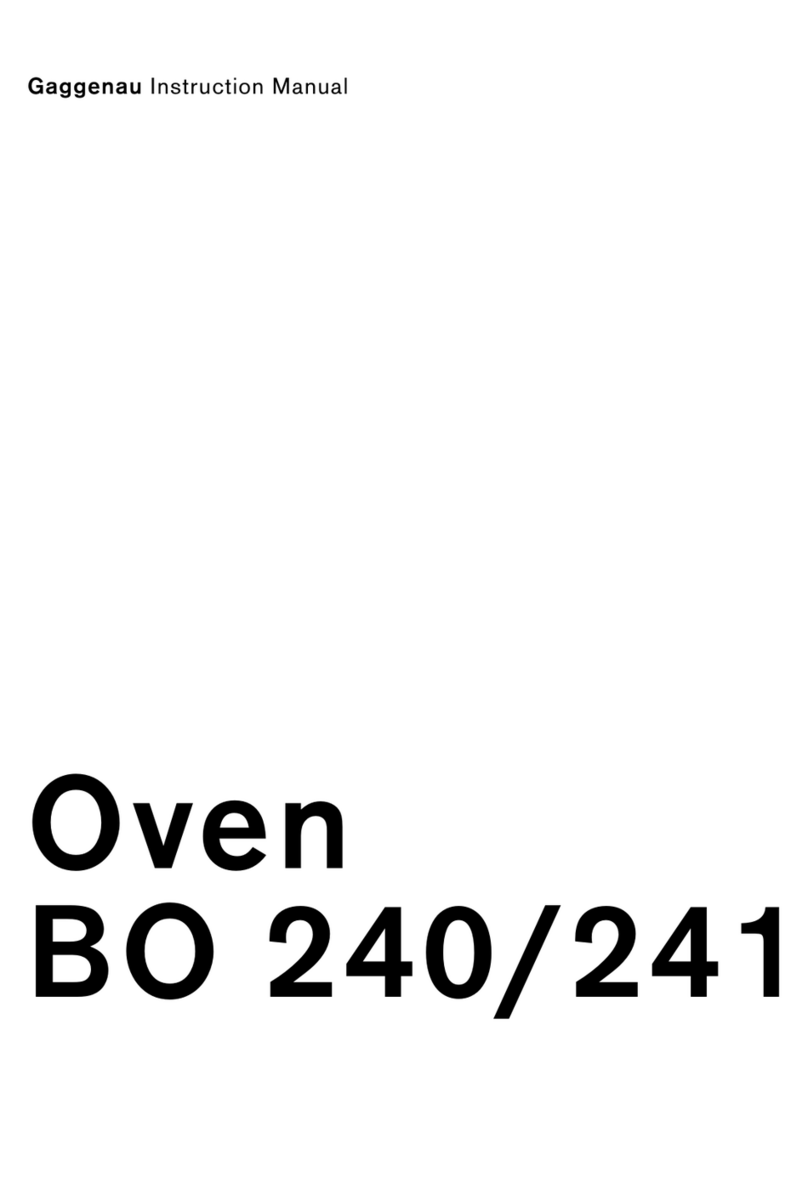 Gaggenau BO 240/241 User manual
