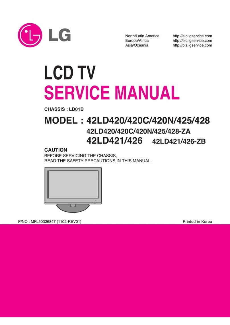 LG 42LD420 User manual