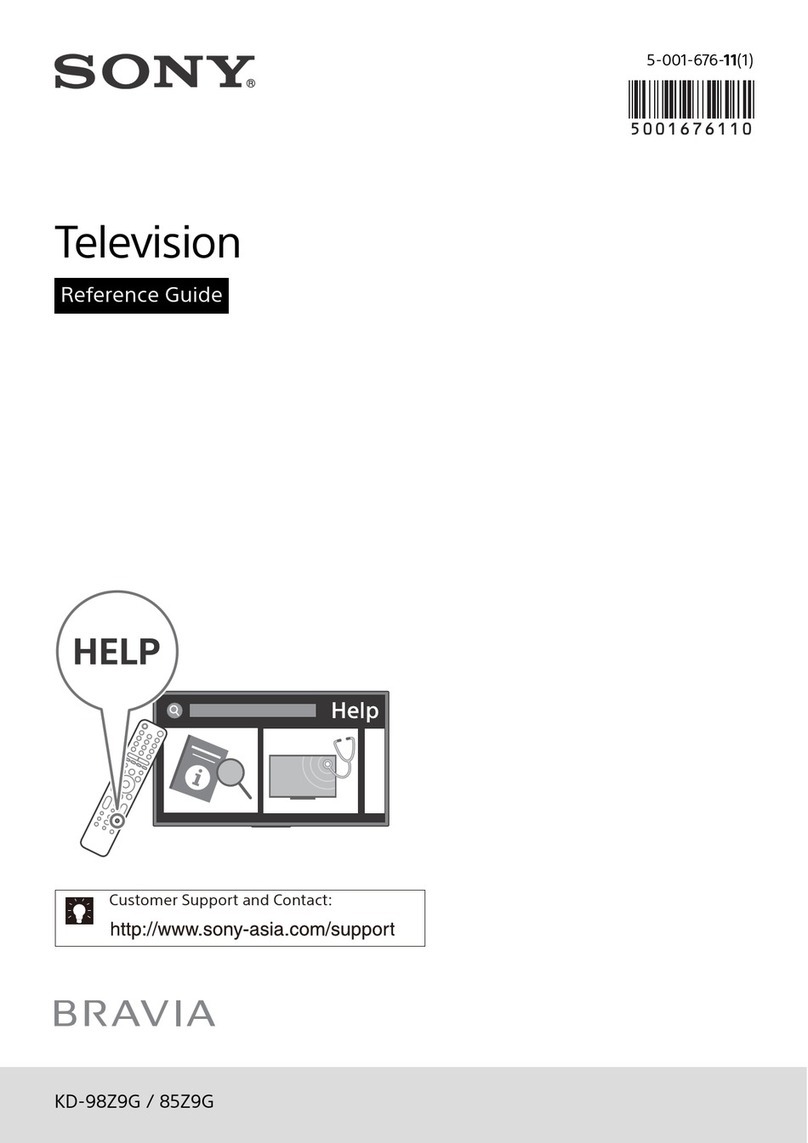 Sony BRAVIA KD-98Z9G User manual