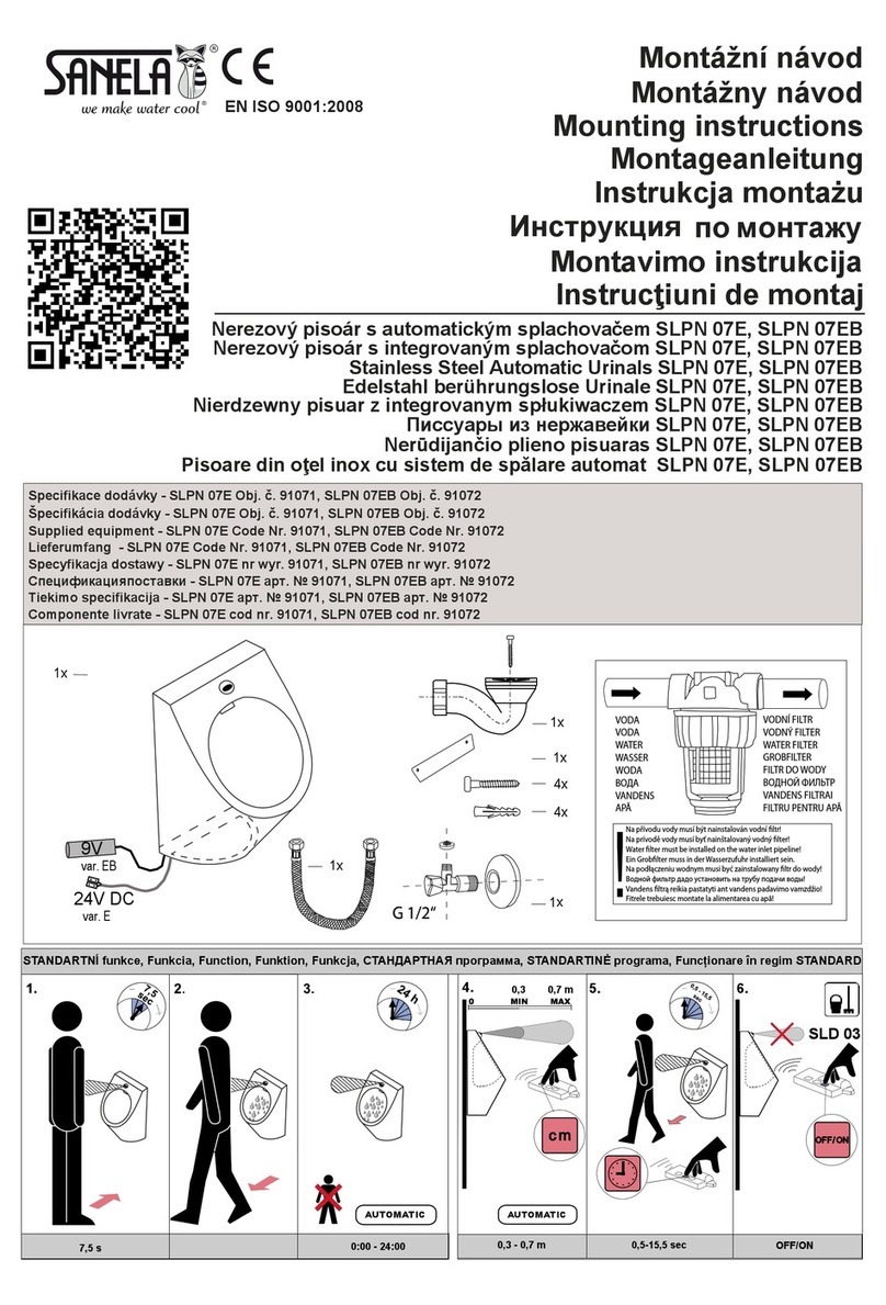 Sanela SLPN 07E Mounting instructions