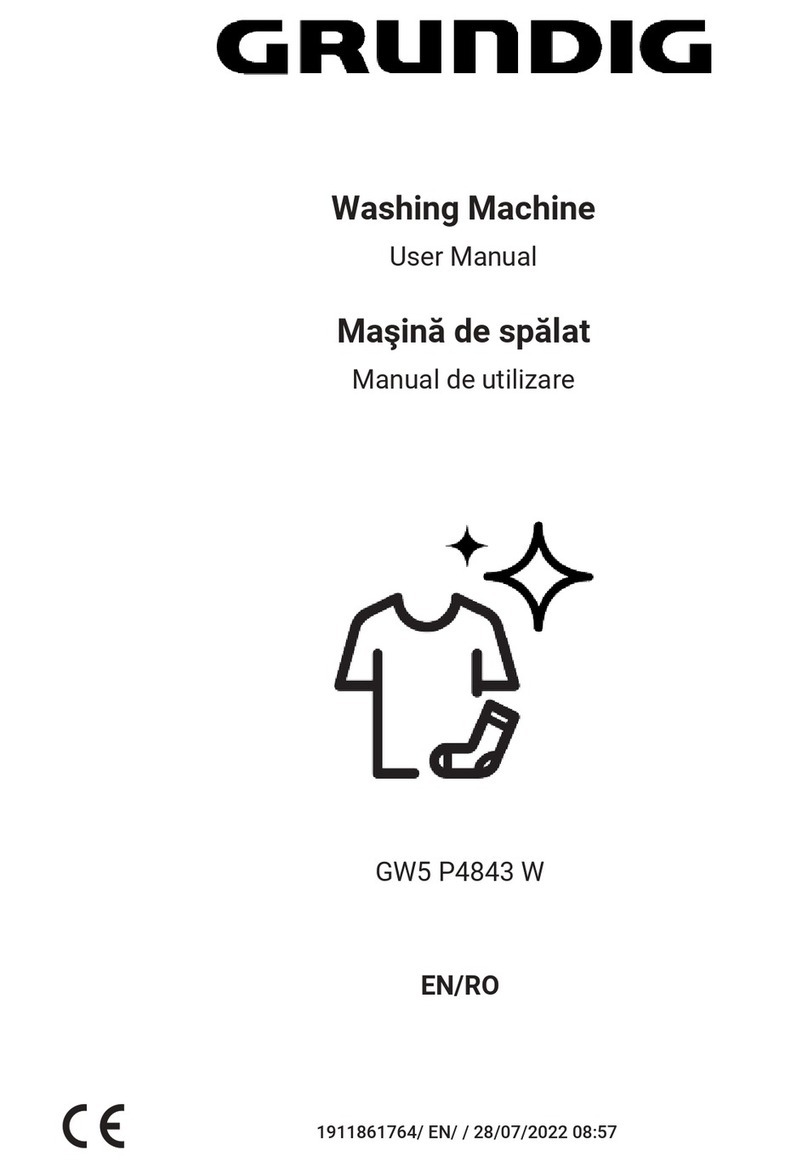 Grundig GW5 P4843 W User manual