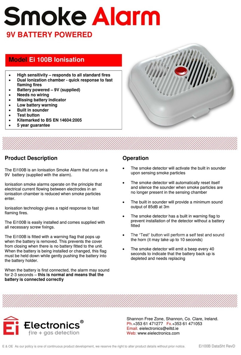 Ei Electronics Ei 100B Ionisation Operation