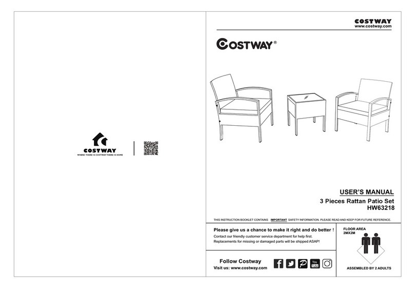 Costway HW63218 User manual Costway HW63218 User manual