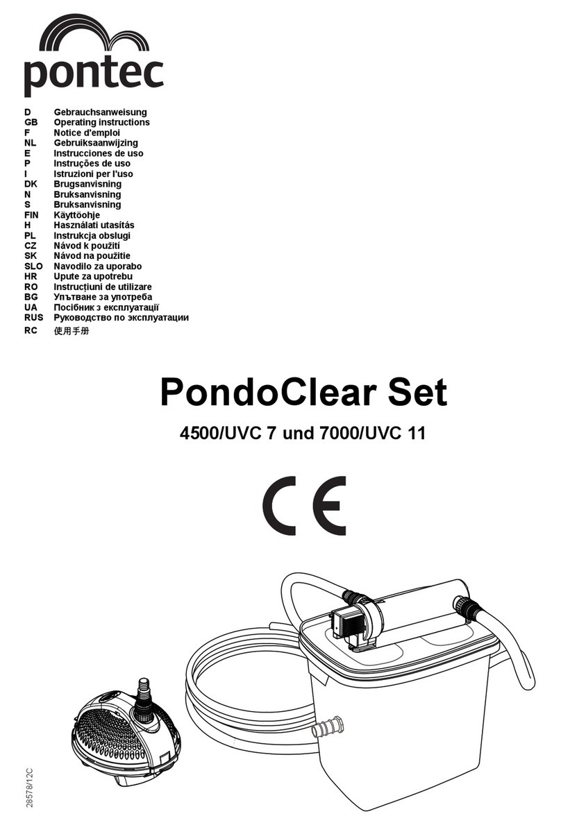 Pontec PondoClear Set User manual