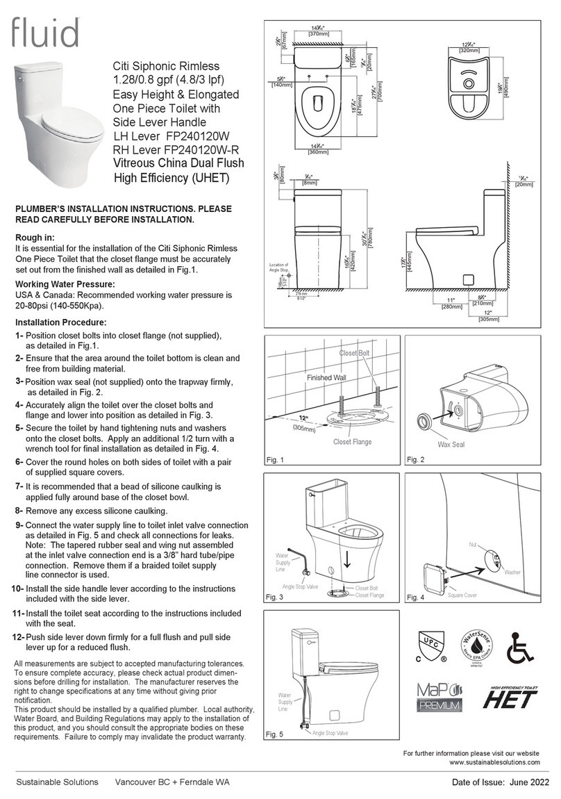 Sustainable Solutions fluid installation instructions Sustainable Solutions fluid installation instructions