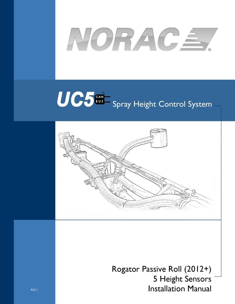 Norac RG11 User manual Norac RG11 User manual