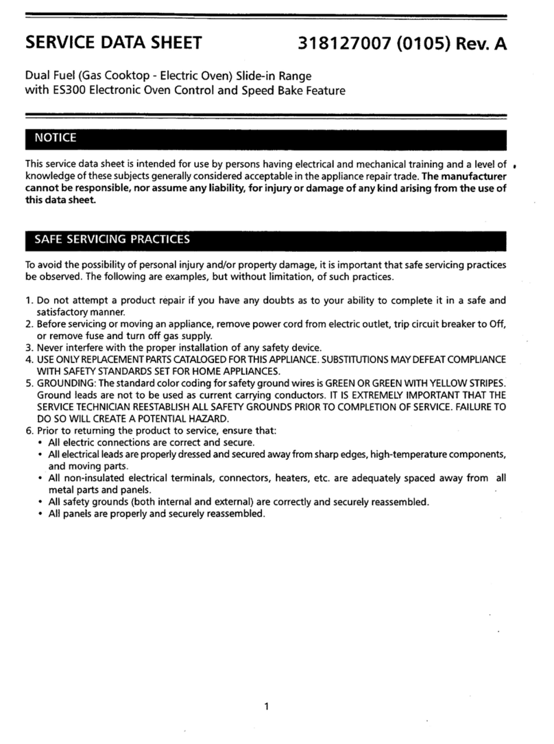 Frigidaire GLCS376ABA User guide