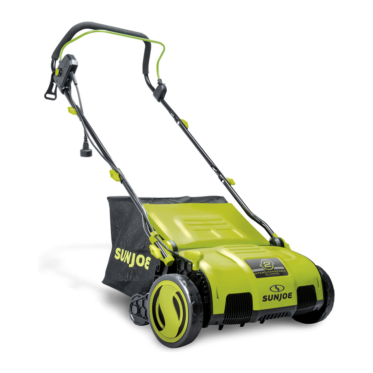 sunjoe AJ805E User manual