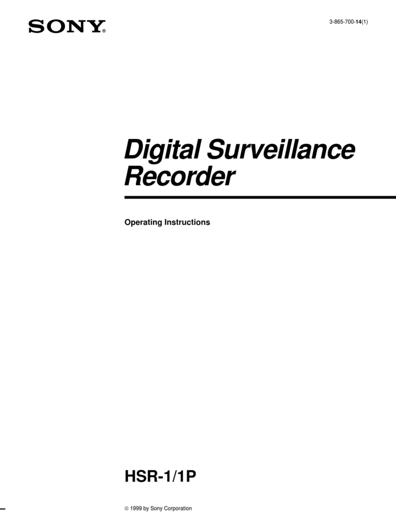 Sony HSR-1/1P User manual