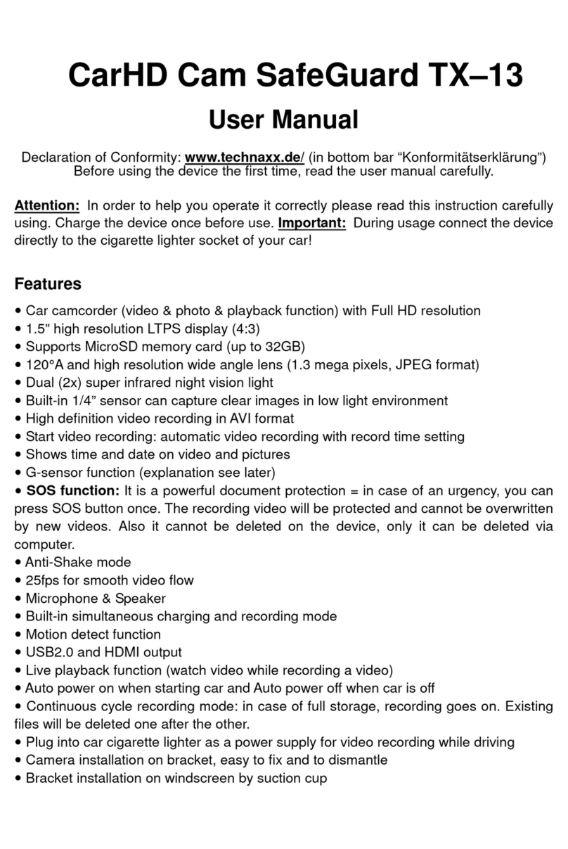 Technaxx SafeGuard TX-13 User manual