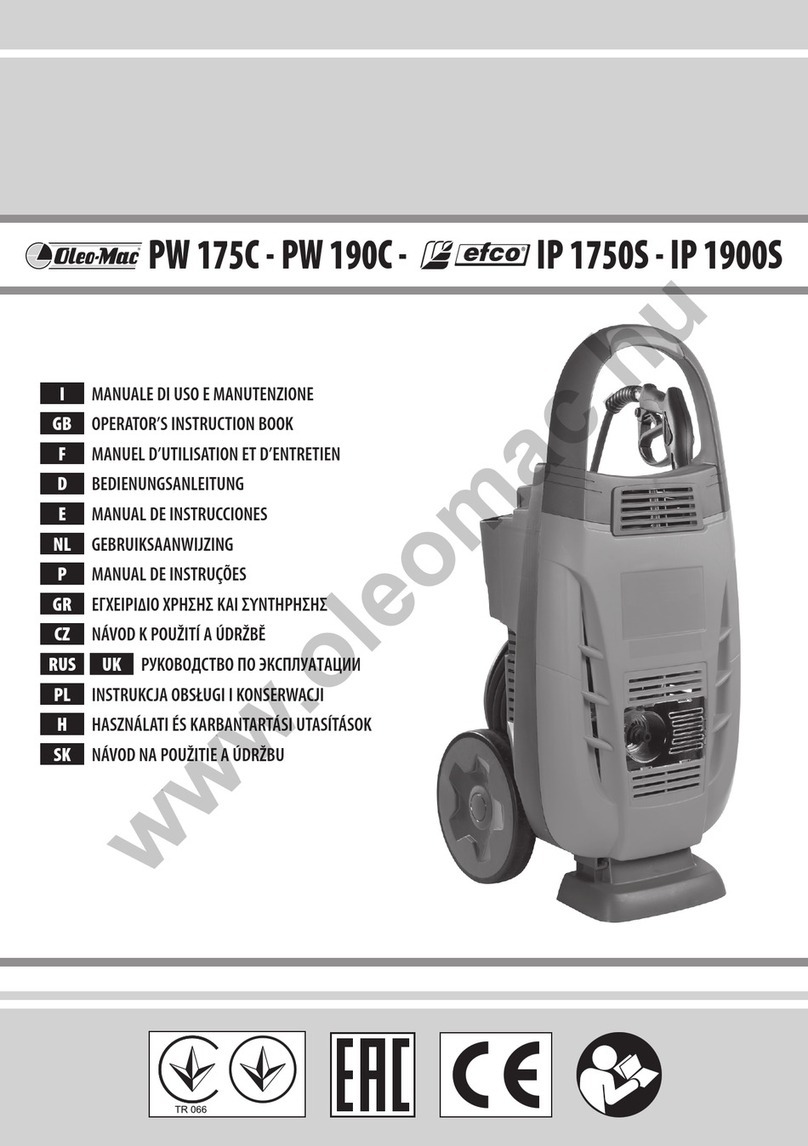 Oleo-Mac PW 175C User manual