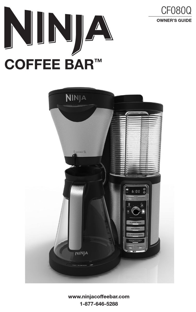 Ninja COFFEE BAR CF080Q owner's guide Ninja COFFEE BAR CF080Q owner's guide
