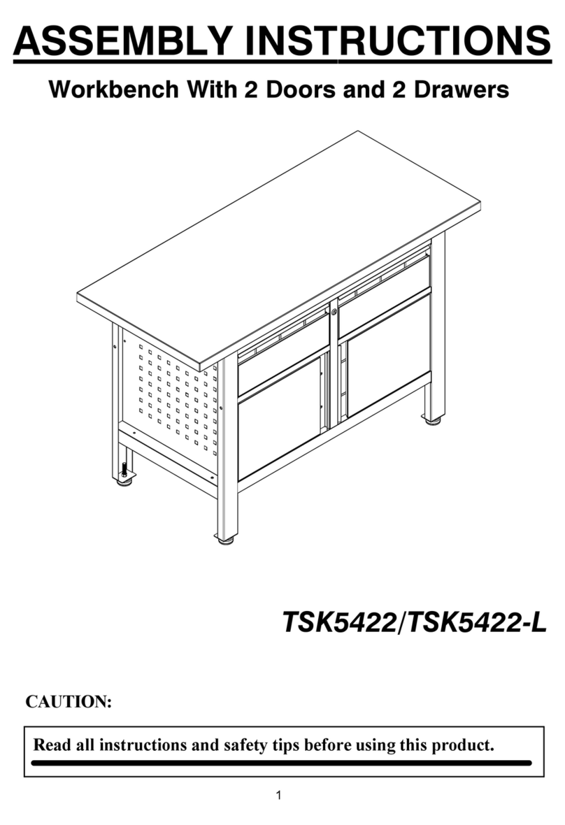 TOPMAQ TSK5422 Assembly instructions