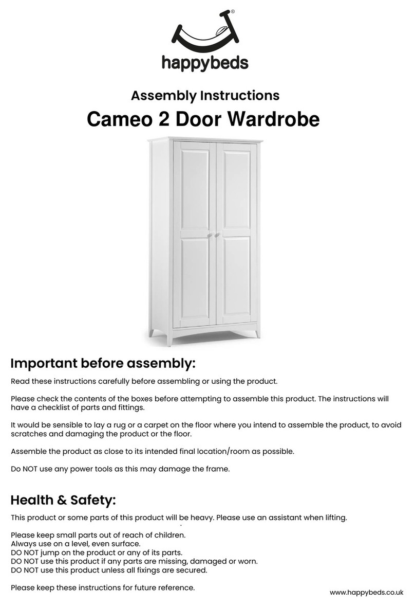 Happy Beds Cameo Assembly instructions