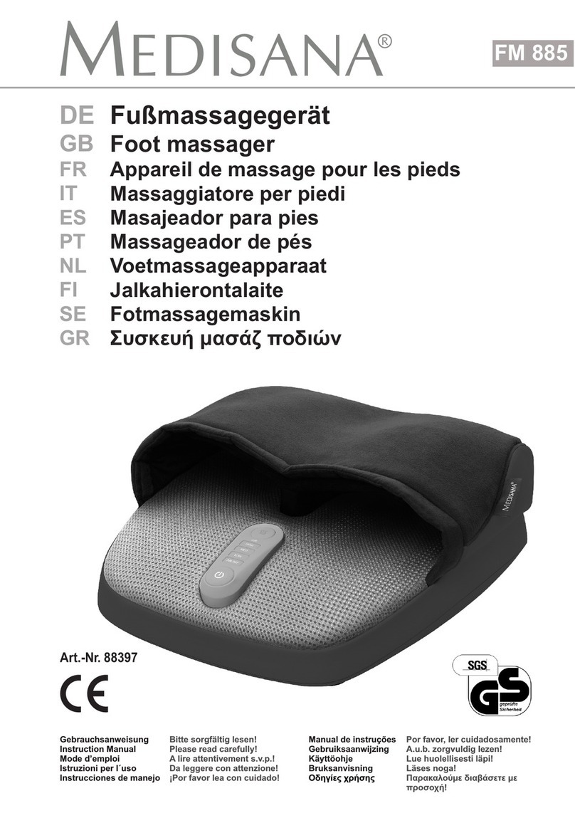 Medisana FM 885 User manual