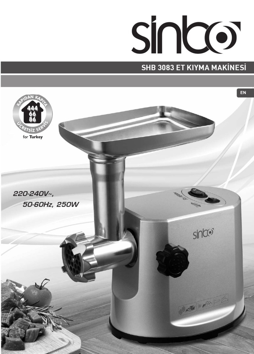 SINBON SHB 3083 User manual