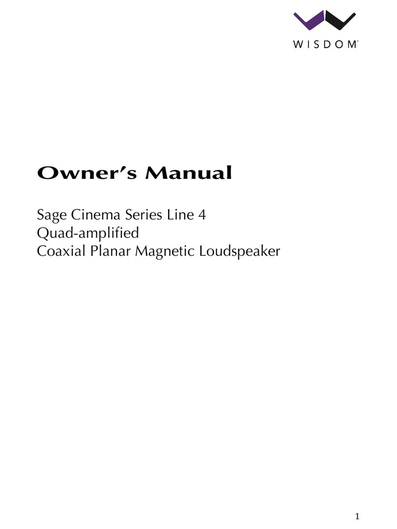 Wisdom Sage Cinema Line 4 Series User manual