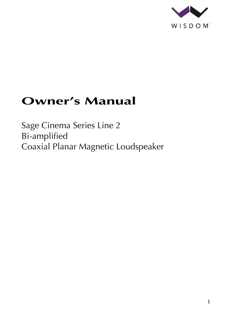 Wisdom Sage Cinema Line 2 Series User manual