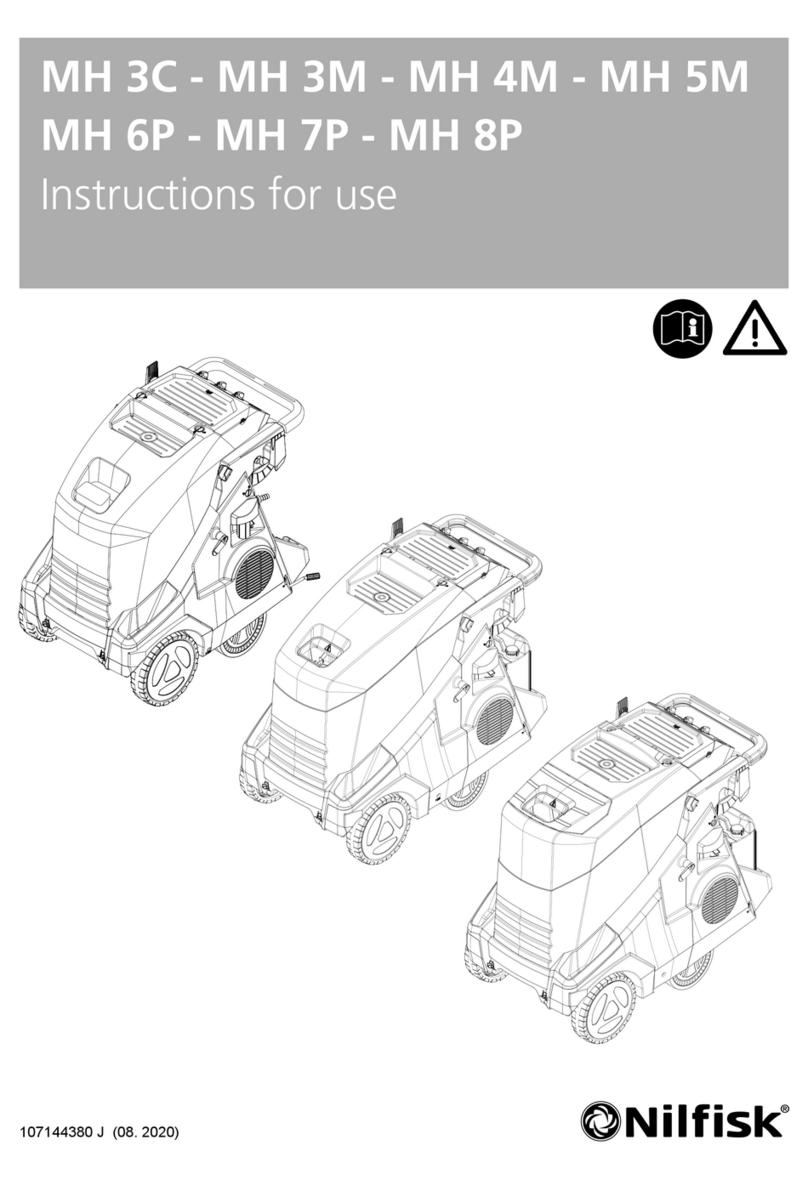 Nilfisk-Advance MH 5M User manual