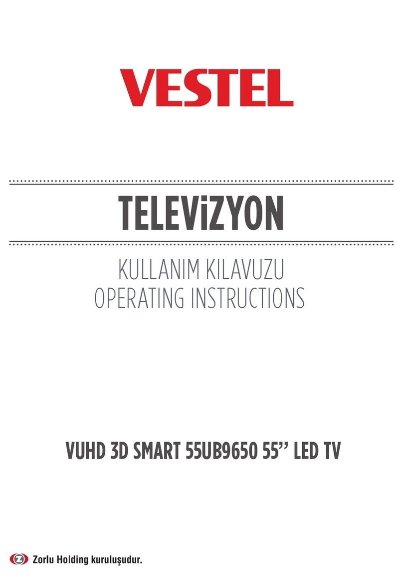VESTEL 55UB9650 User manual