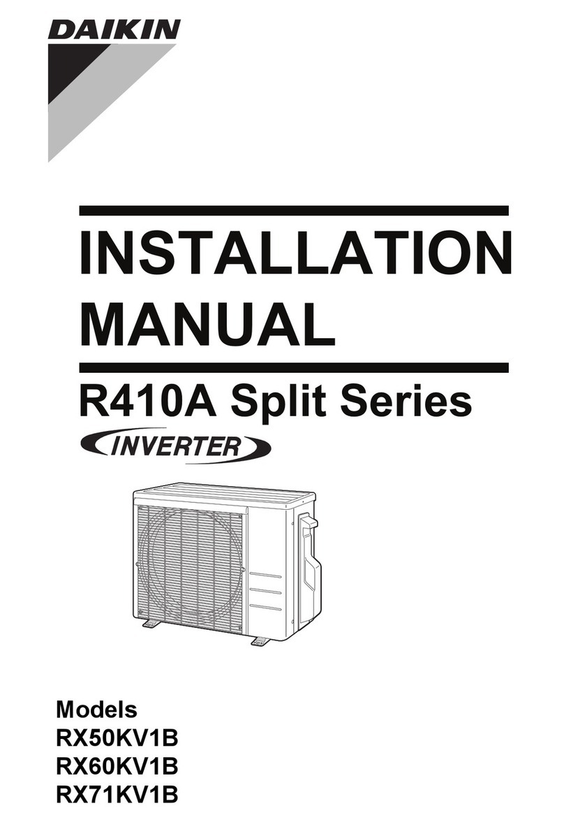 Daikin RX50KV1B User manual Daikin RX50KV1B User manual