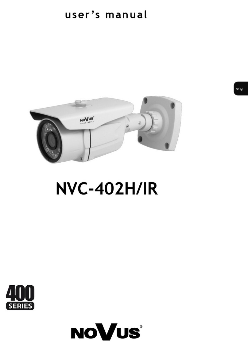 Novus NVC-402H/IR User manual Novus NVC-402H/IR User manual