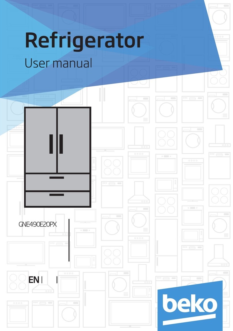 Beko GNE490E20PX user manual