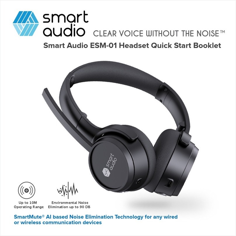 smartAudio SmartMute ESM-01 Quick Start Booklet