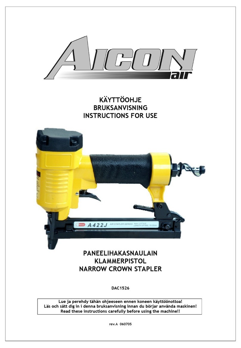 Aicon Air DAC1526 User manual