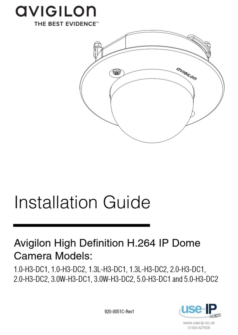 Avigilon 1.3L-H3-DC2 User manual