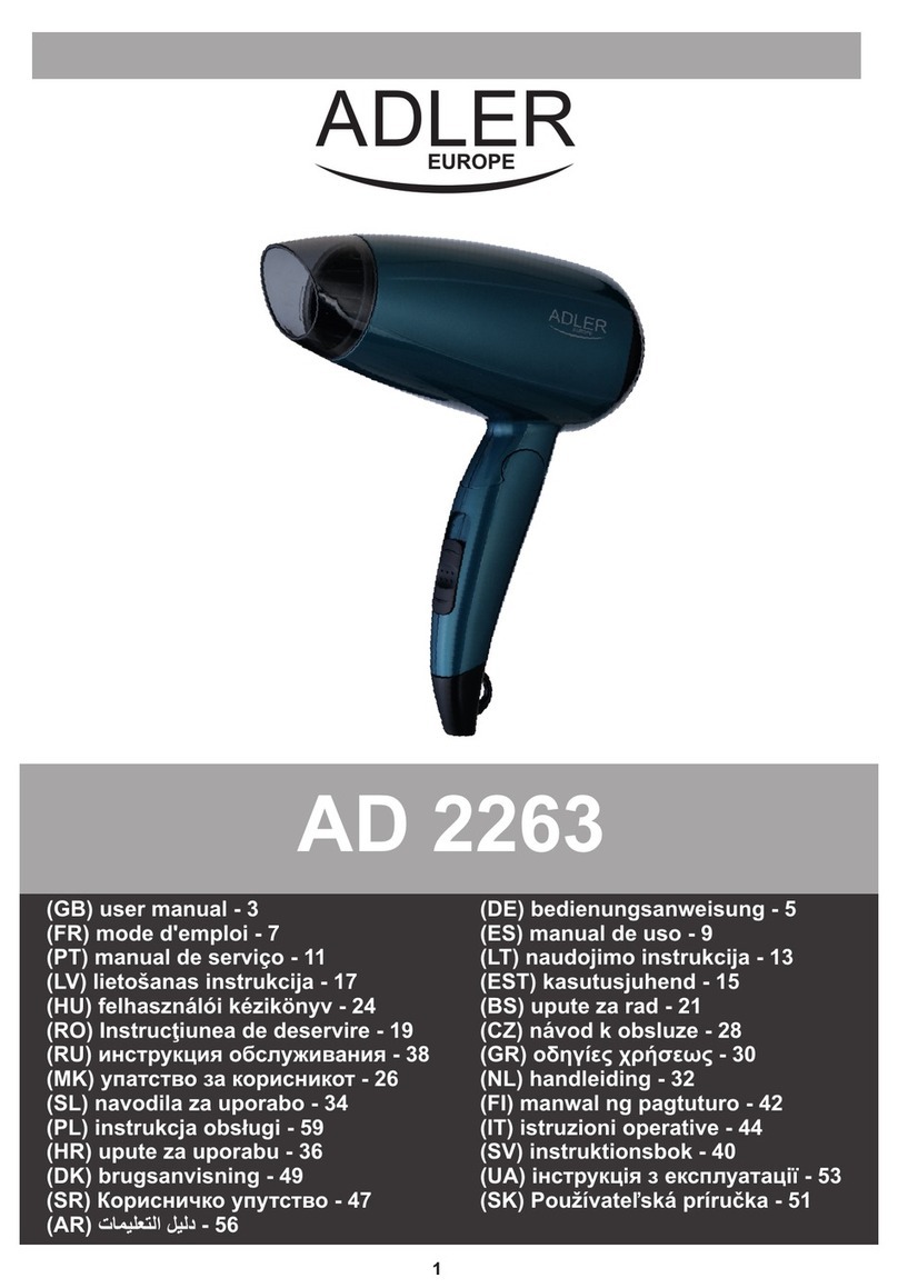 Adler Europe AD 2263 user manual