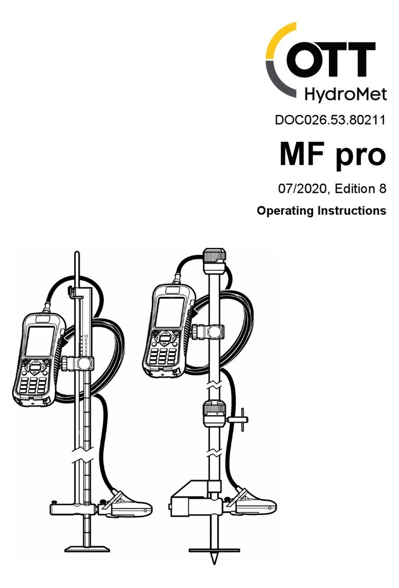 OTT HydroMet MF pro User manual