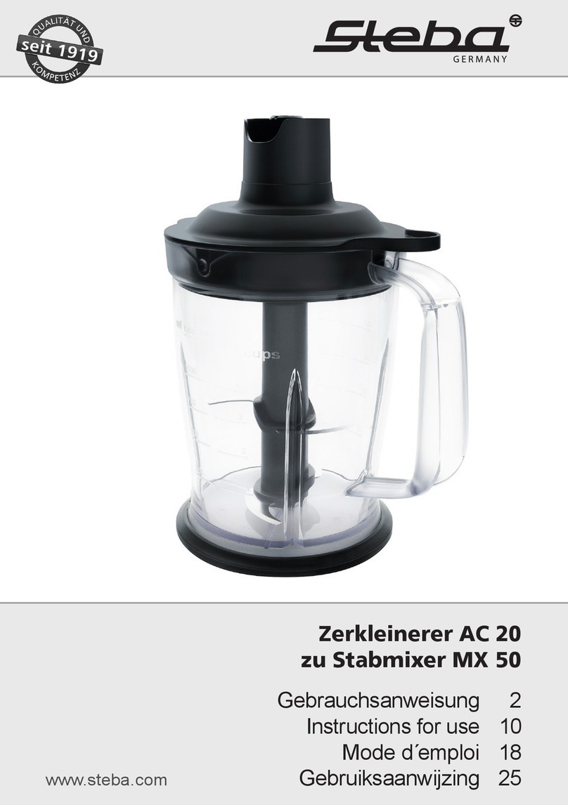 Steba AC 20 Instructions for use