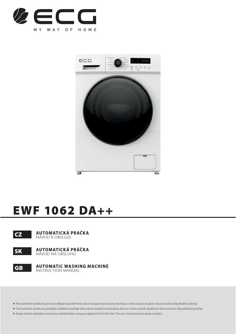 ECG EWF 1062 DA++ instruction manual